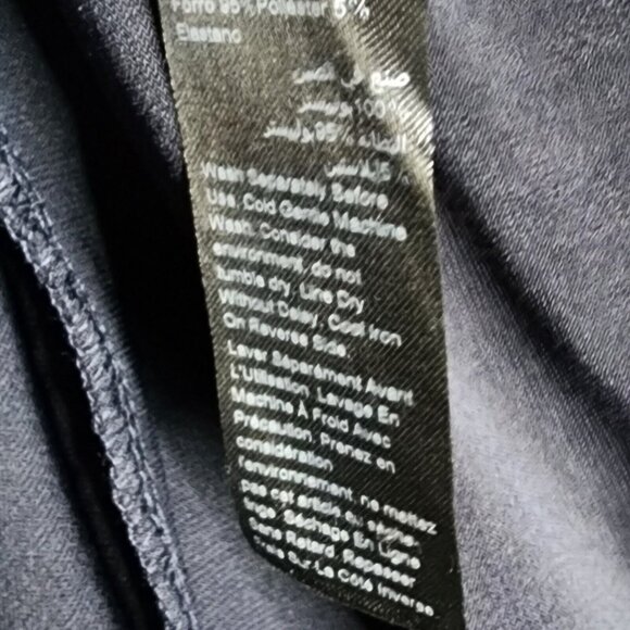 Avenue Dress Womens Plus Size 30/32 Solid Blue Red Floral Sleeveless Pullover - Picture 8 of 9